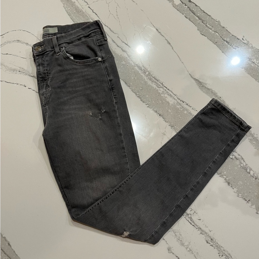 Topshop Gray Jamie Jeans